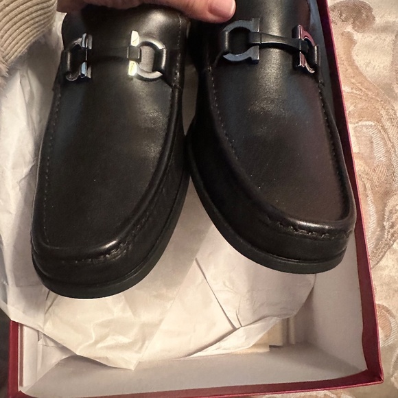 Salvatore ferragamo grandioso loafers. Black. Size 9 main image 9